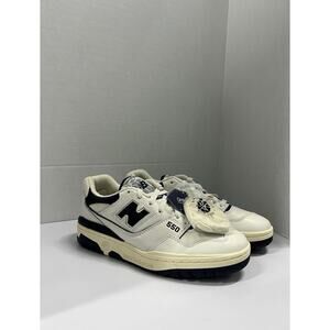 New Balance 550 Navy Aimé Leon Dore BB550ALF Size 7.5 Men 9 Women White Vintage